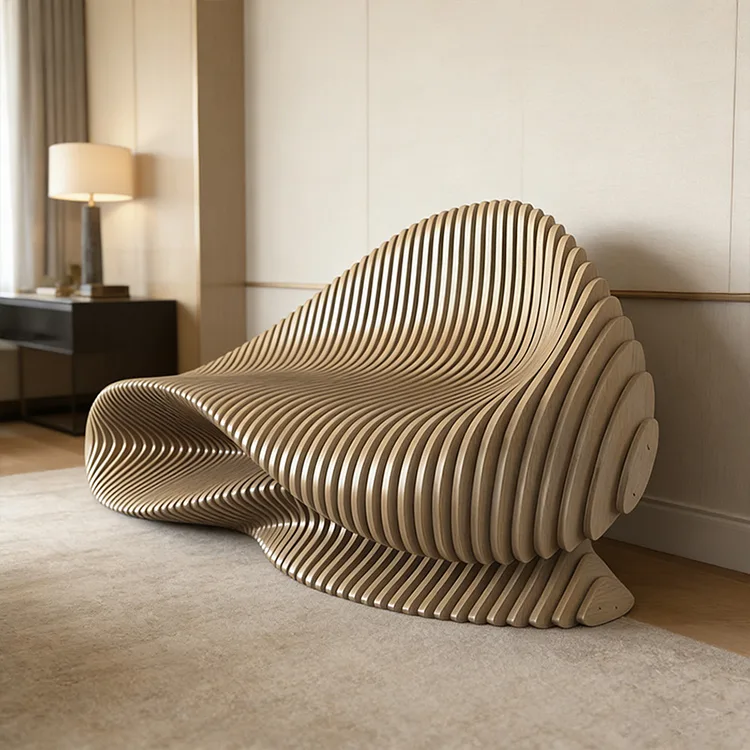 Parametrisk Wave träbänk